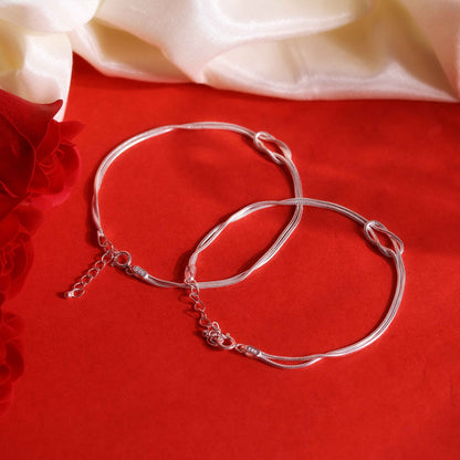 Love Knot Bracelets (couple) 925 sterling silver jewellery | viral