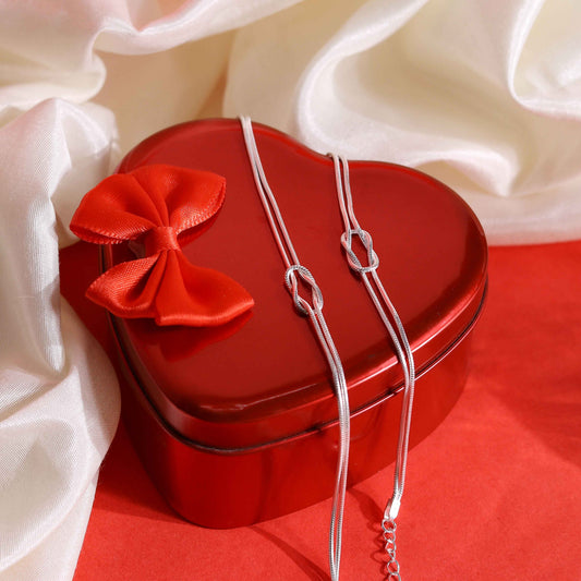 Love Knot Bracelets (couple) 925 sterling silver jewellery | viral