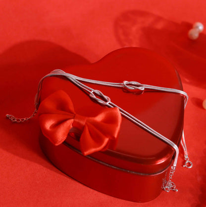 Love Knot Bracelets (couple) 925 sterling silver jewellery | viral