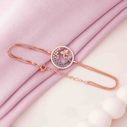 Butterfly of Heaven Rose Gold Bracelet