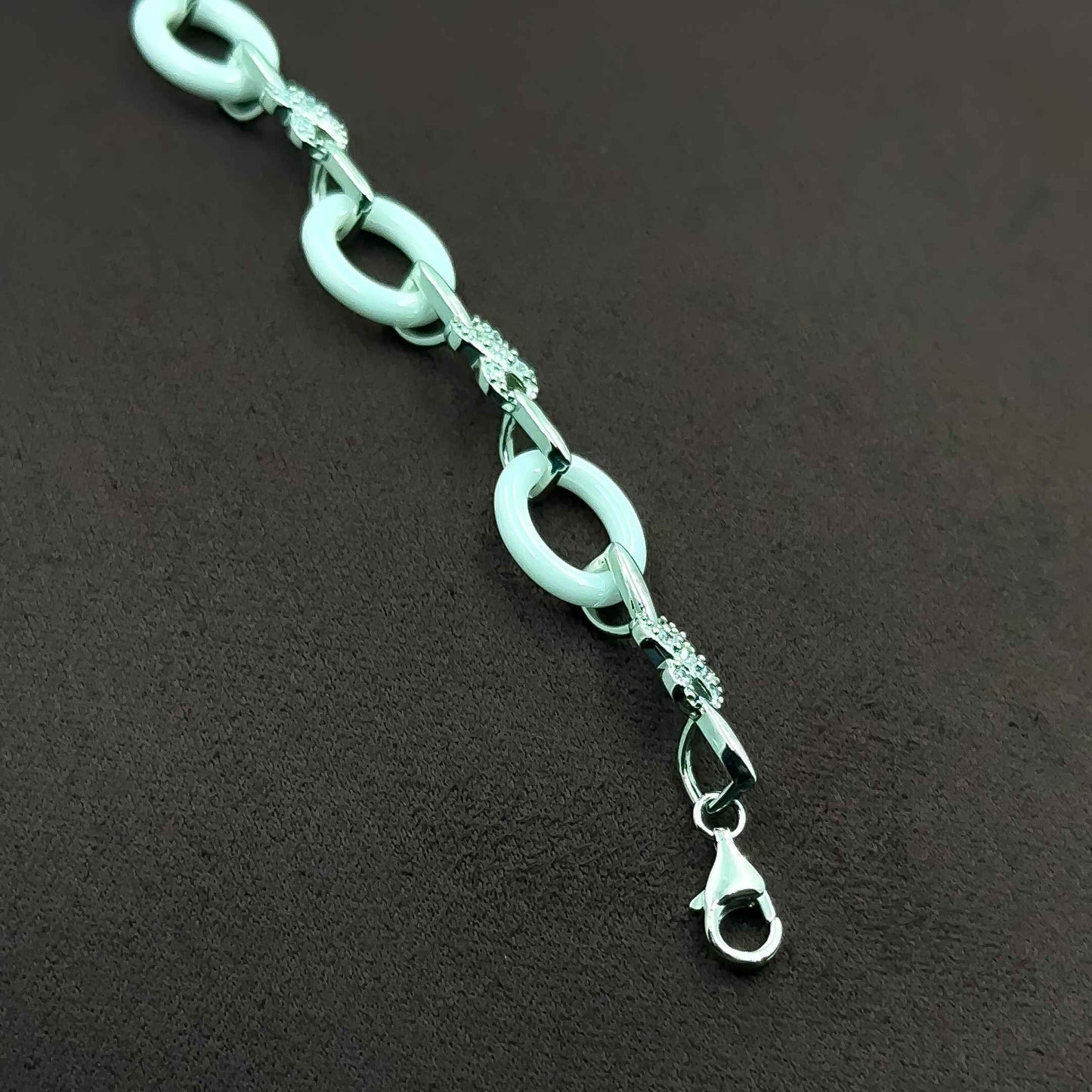 White Ceramic Bracelet