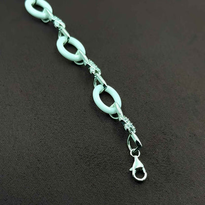 White Ceramic Bracelet