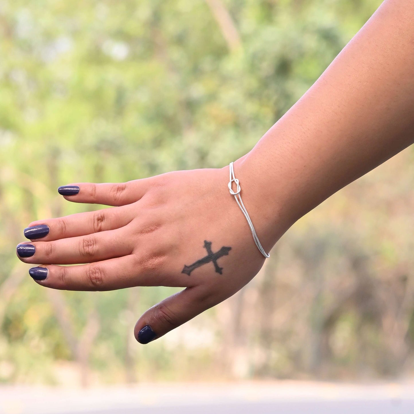 Knot Bracelet | 925 sterling silver jewellery (viral)