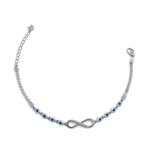Infinity Evil Eye Bracelet