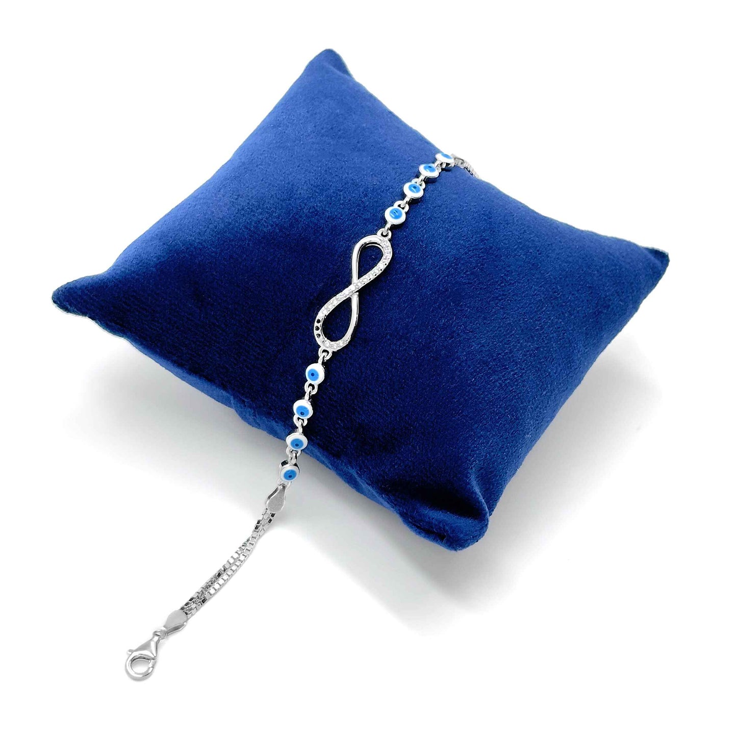 Infinity Evil Eye Bracelet