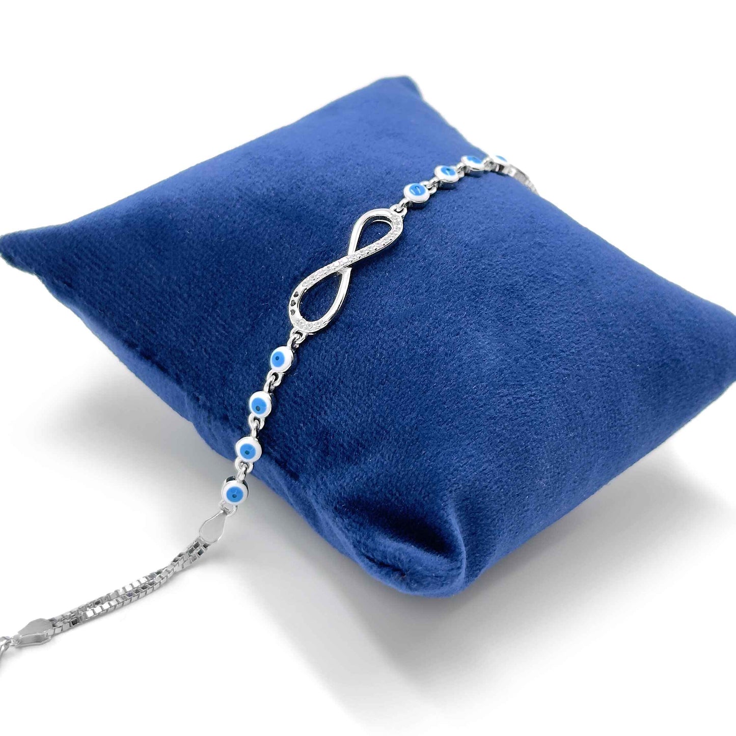 Infinity Evil Eye Bracelet