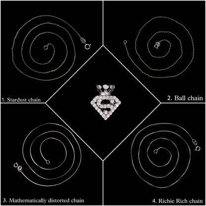 Superman Pendant Chain