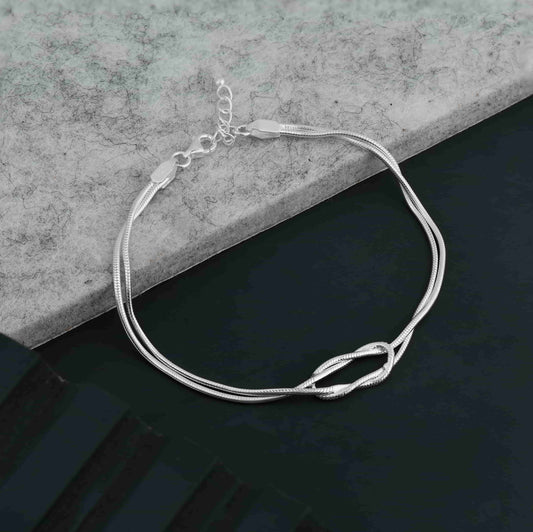 Knotty Bracelet | 925 sterling silver jewellery (viral)